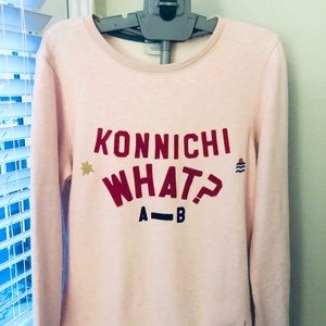 Scotch and Soda Konnichi What? Pink Sweatshirt